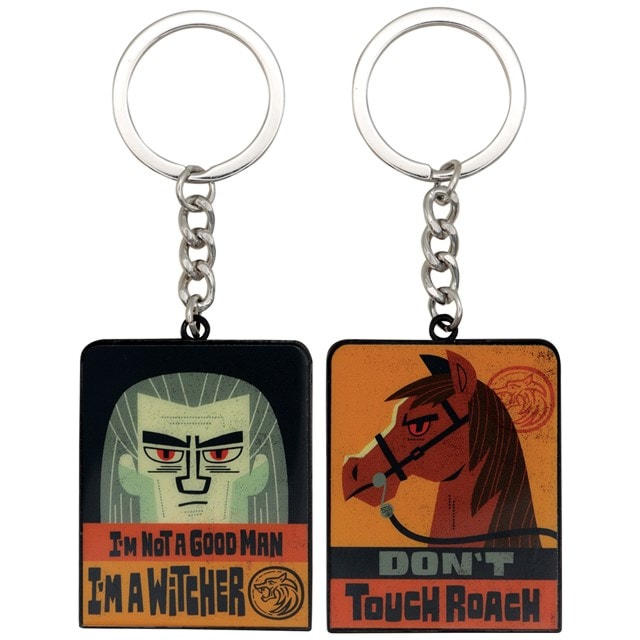 I'm Not A Good Man The Witcher Keyring - 2