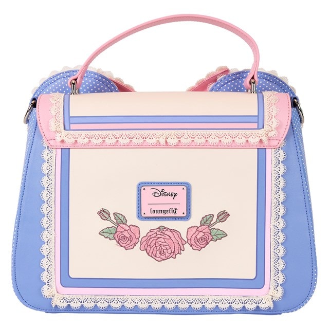 Minnie Floral And Lace Ears Loungefly Crossbody Bag - 5