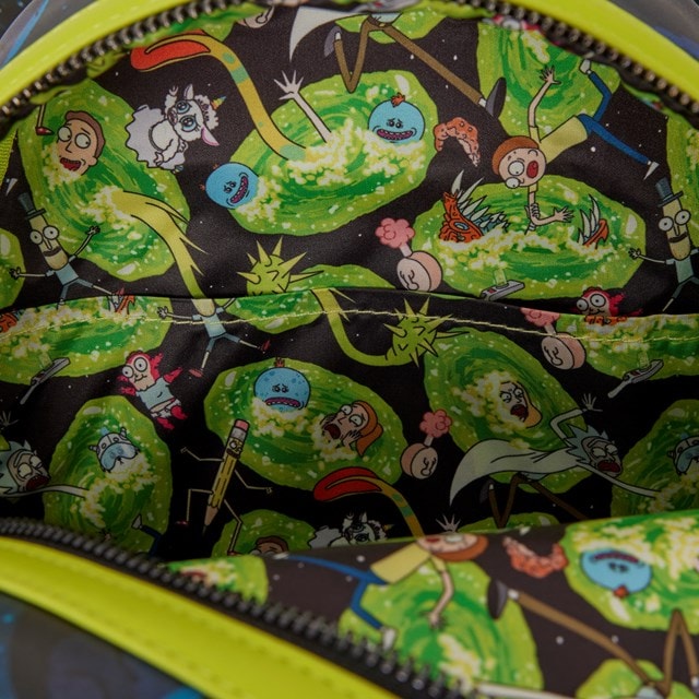 Rick & Morty Space Cruiser Loungefly Mini Backpack - 5