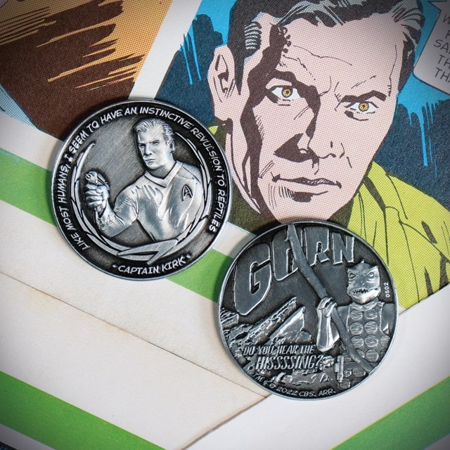 Star Trek Captain Kirk And Gorn Limited Edition Coin - 2