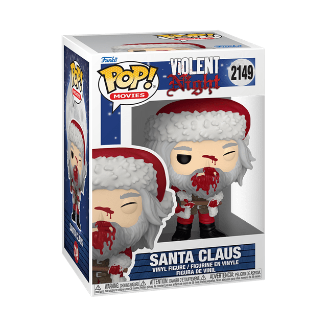 Santa Claus With Skullcrusher (Bloody) 2149 Violent Night Funko Pop Vinyl - 2