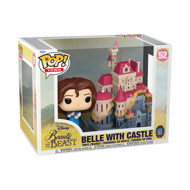 Belle With Castle 52 Beauty & The Beast Funko Pop Vinyl Town - 2