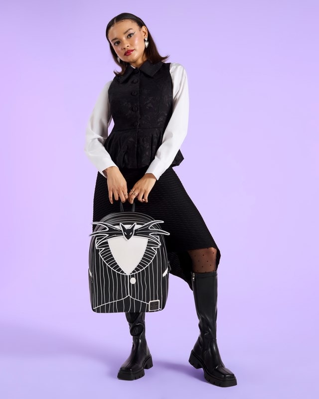 Jack Skellington Nightmare Before Christmas Loungefly Full-Size Backpack - 6
