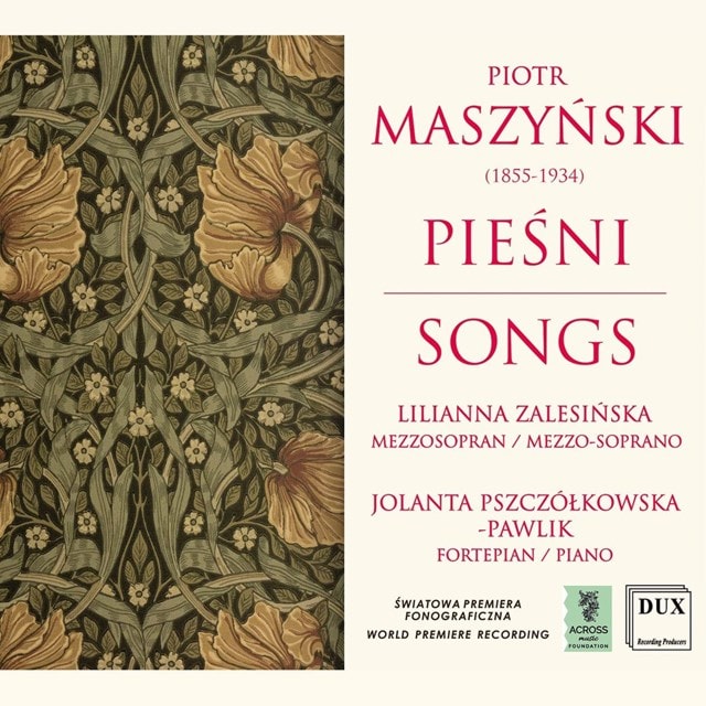 Piotr Maszynski: Piesni (Songs) - Volume 1 - 1