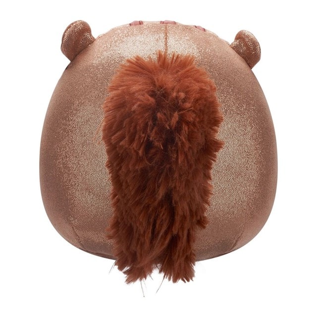 7.5'' Sawyer Brown Glitter Squirrel With White Belly Squishmallows Plush - 4