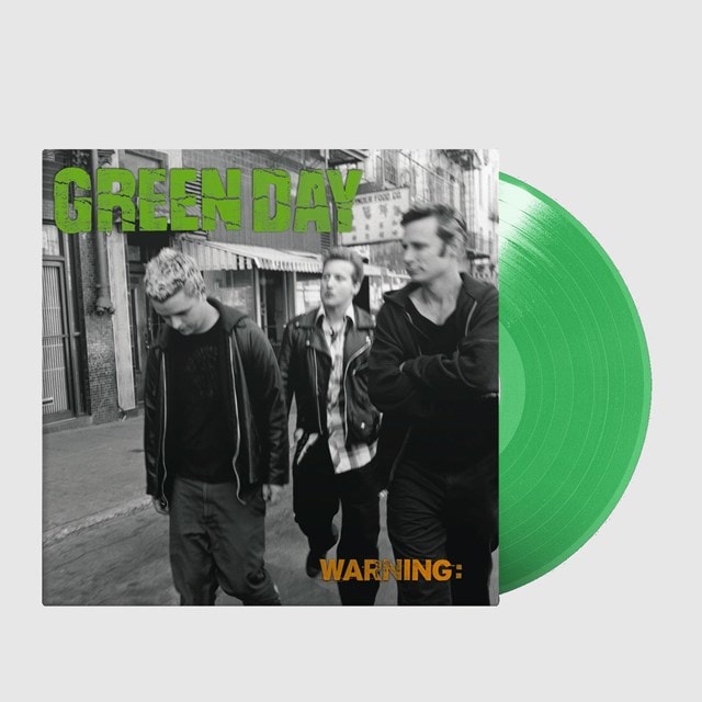 Warning - Fluorescent Green Vinyl - 1