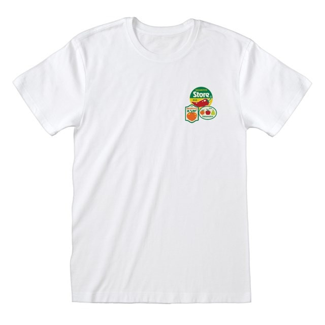 Fruity Sakamoto Days White Tee (Small) - 1
