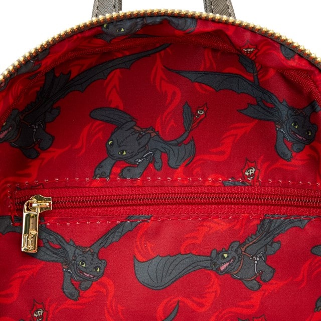 Toothless Cosplay Mini Backpack How To Train Your Dragon Loungefly - 7
