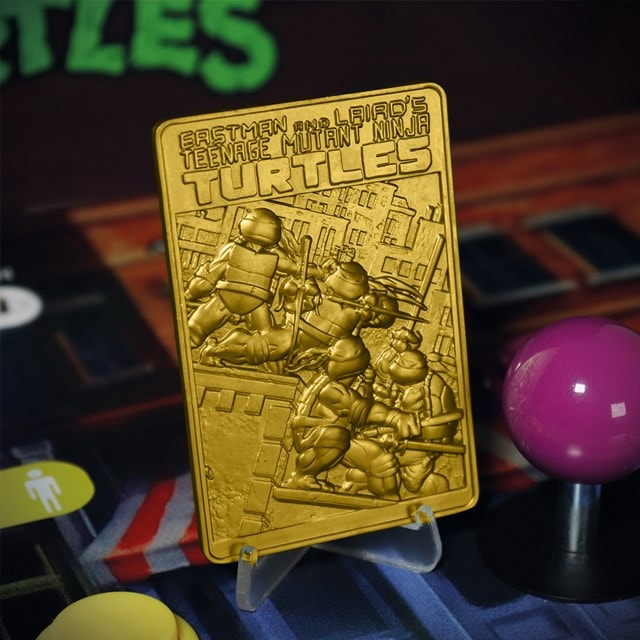 Teenage Mutant Ninja Turtles: 24K Gold Plated Ingot Collectible - 3