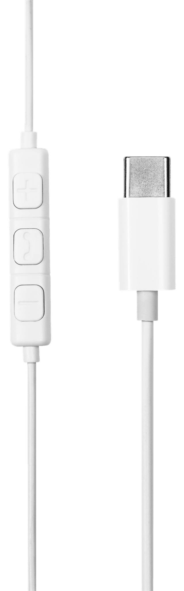 Streetz HL-W111 White USB-C Connector Earphones - 3