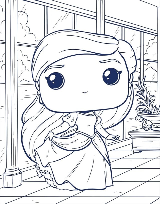 Disney Princess: The Official Funko POP! Coloring Book - 2