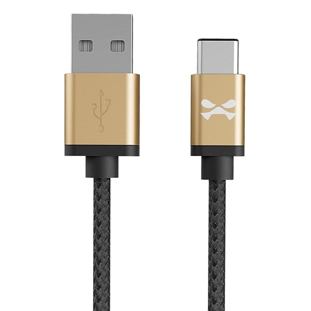 Ghostek NRGline Braided Gold USB-C Cable 1m - 1