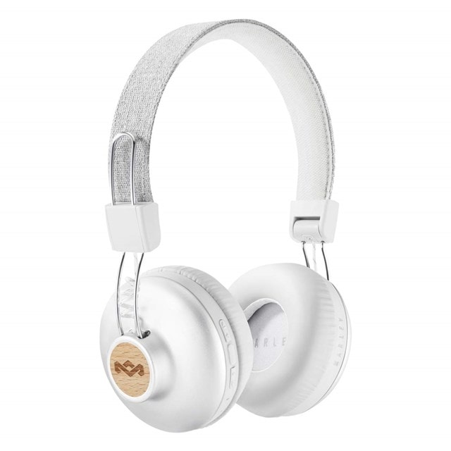 House Of Marley Positive Vibration 2 BT Silver Bluetooth Headphones - 1