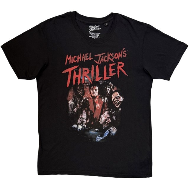 Michael Jackson THRILLER Tシャツ Michael Jackson's Thriller Black Tee | HMV Store