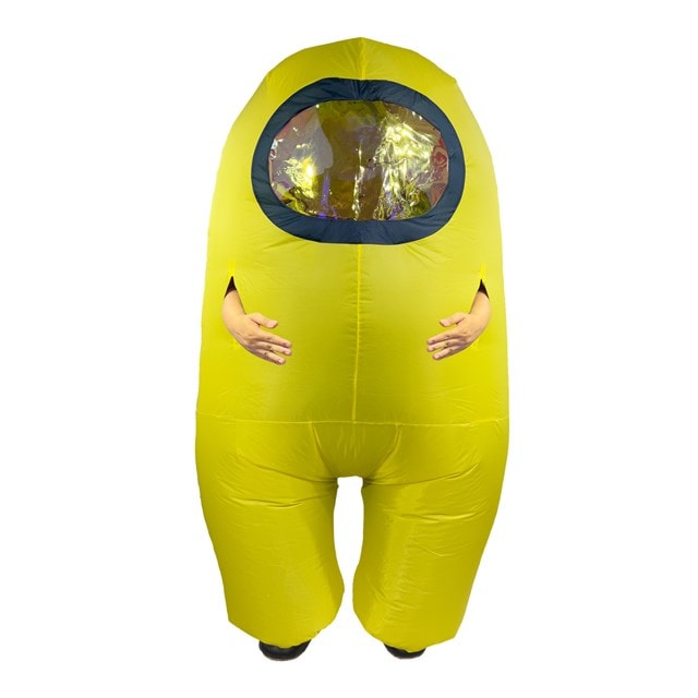 Among Us: Yellow (Size 1 Adult) Official Inflatable Costume - 2