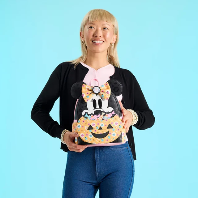 Minnie Mouse Pumpkin Loungefly Mini Backpack - 6