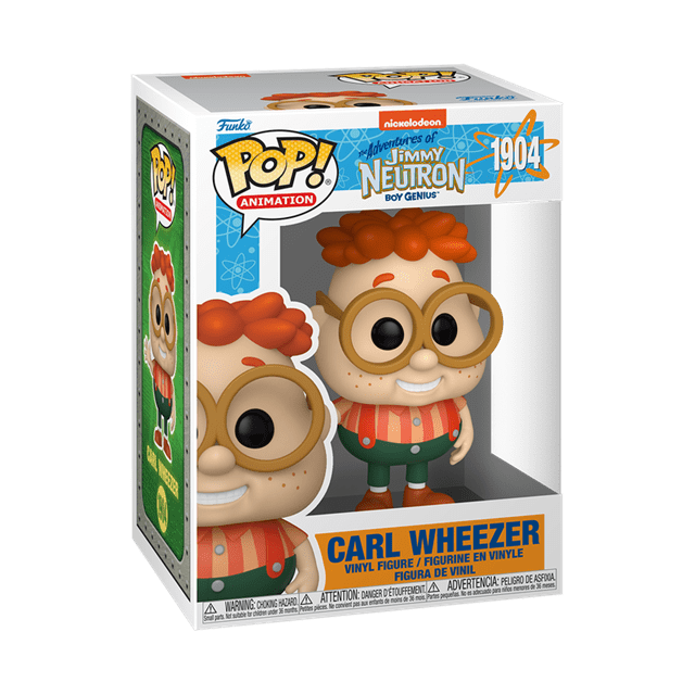 Carl Wheezer 1904 Jimmy Neutron Funko Pop Vinyl - 2