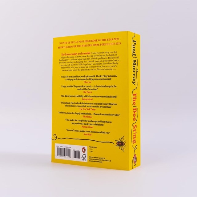 The Bee Sting Paperback By Paul Murray - 4
