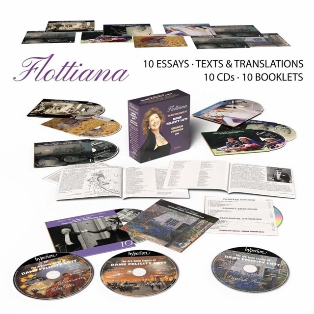 Flottiana: The Art-song Legacy of Dame Felicity Lott - 10CD - 3