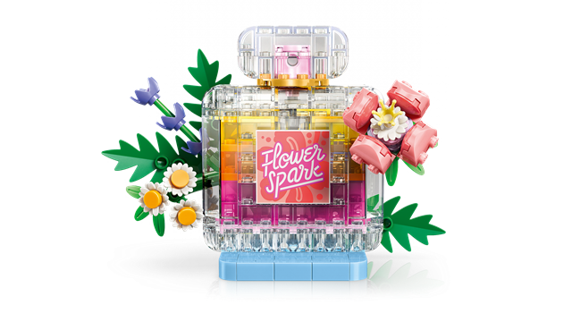 Floral Decor Perfume Bottle LEGO Creator 3-n-1 - 3