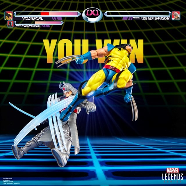 Gamerverse Wolverine Vs Marvel's Silver Samurai Marvel Legends Series Hasbro Action Figure - 6