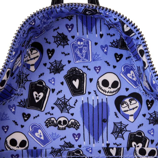Jack And Sally Eternally Yours Mini Backpack Nightmare Before Christmas Loungefly - 7