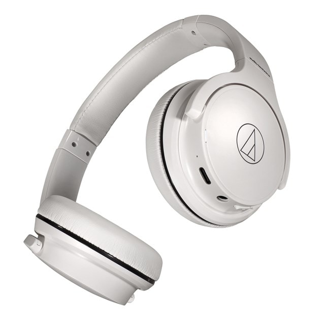 Audio Technica ATH-S220BTBK White Bluetooth Headphones - 5