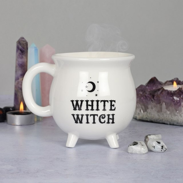 White Witch Cauldron Mug - 4