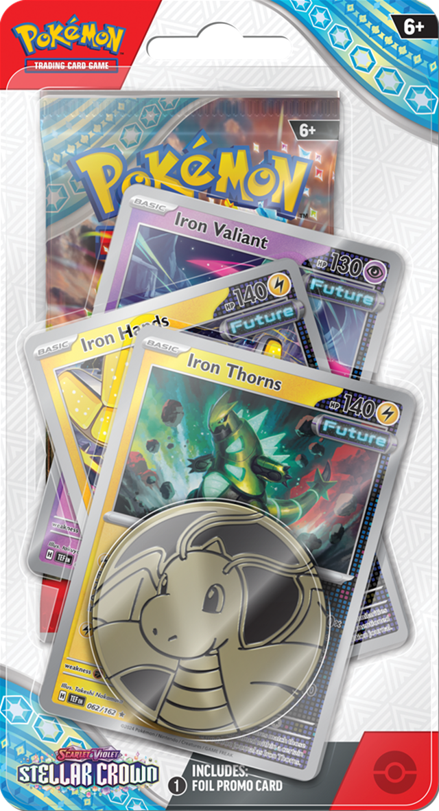 Scarlet & Violet 7 Premium Checklane Pokemon Trading Cards - 1