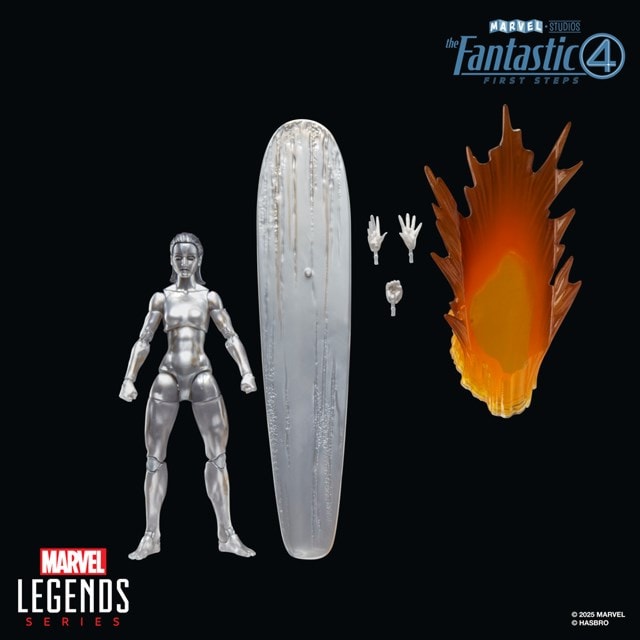 Silver Surfer Fantastic Four First Steps Marvel Legends Series Hasbro Action Figure - 8