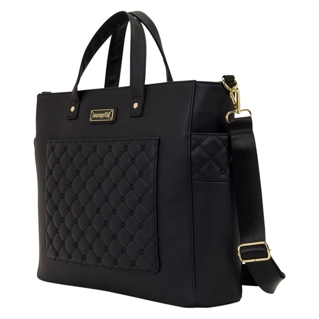 The Mo Black Convertible Loungefly Backpack & Tote Bag - 2