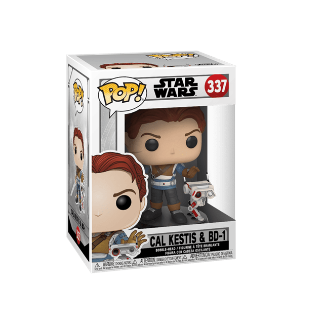 Cal Kestis With Bd-1 337 Jedi Fallen Order Funko Pop Vinyl - 2