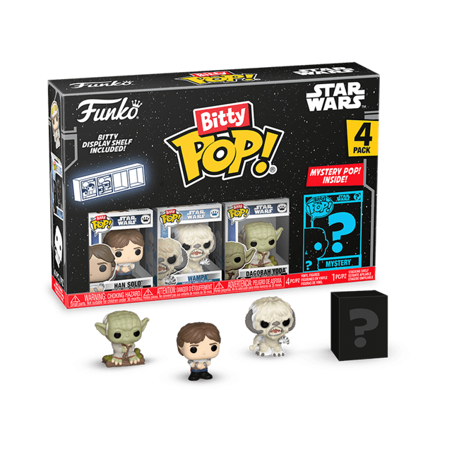 Han Solo Star Wars Empire Strikes Back Funko Pop Bitty 4 Pack - 1