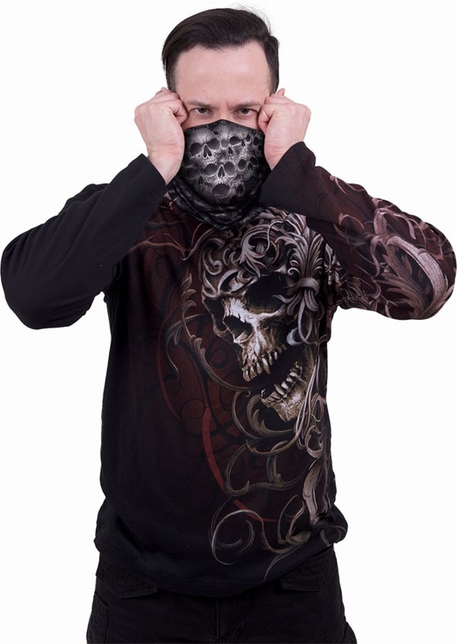 Twisted Skulls Face Covering - 2