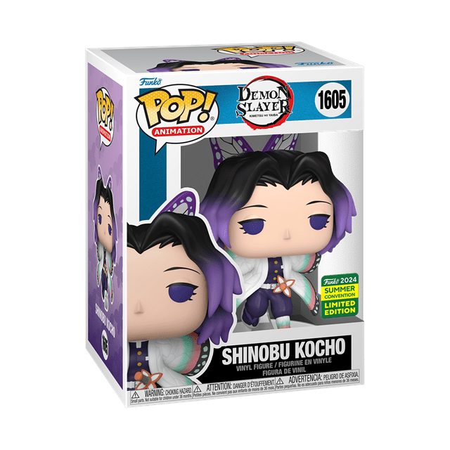 Shinobu 1605 Demon Slayer hmv Exclusive Pop Vinyl - 2