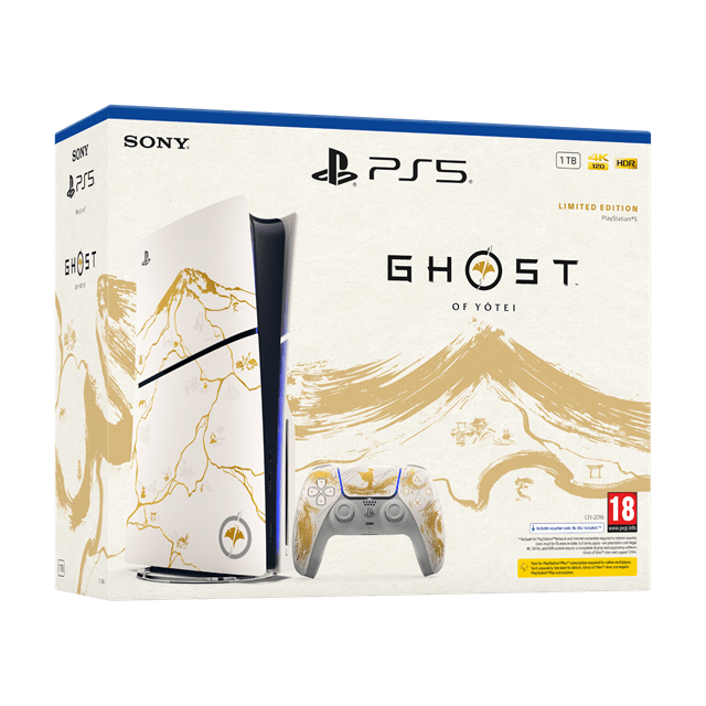 PlayStation Console Ghost of Yotei Gold Limited Edition Bundle