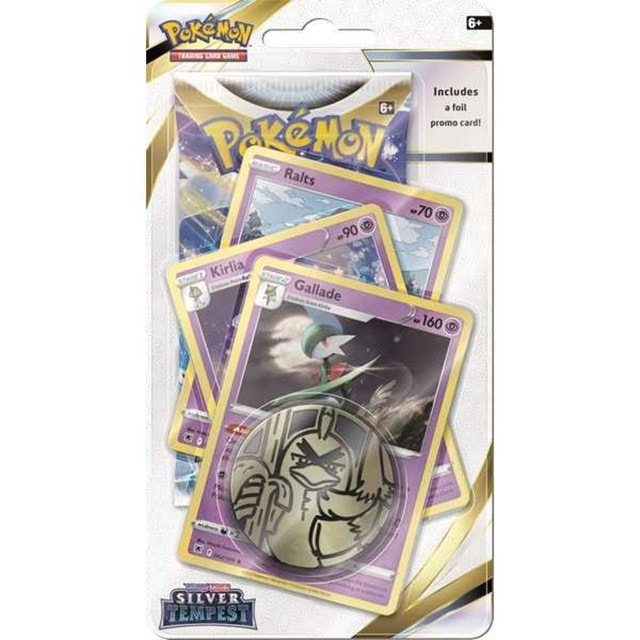 Sword & Shield 12 Silver Tempest Premium Checklane Blister Display Pokémon Trading Cards - 2