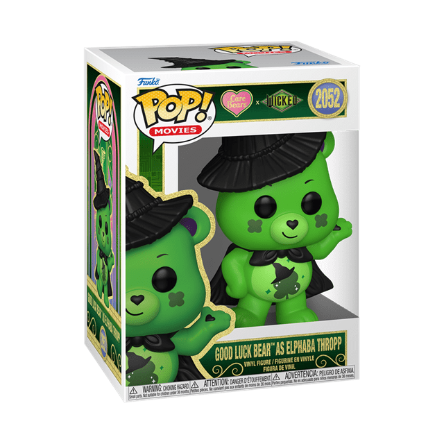 Good Luck Bear As Elphaba Thropp 2052 Wicked X Care Bears Funko Pop Vinyl - 2