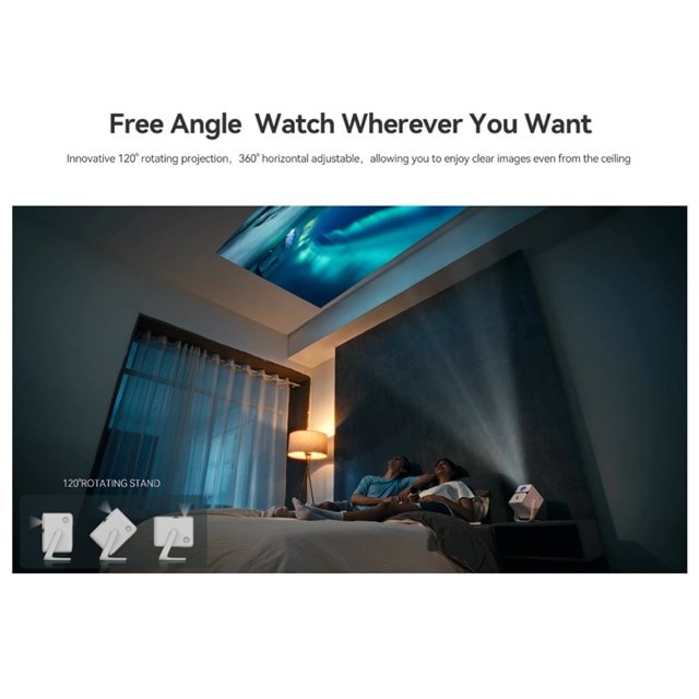 Wanbo T2 Ultra Smart Projector with Bluetooth and Wifi - 3