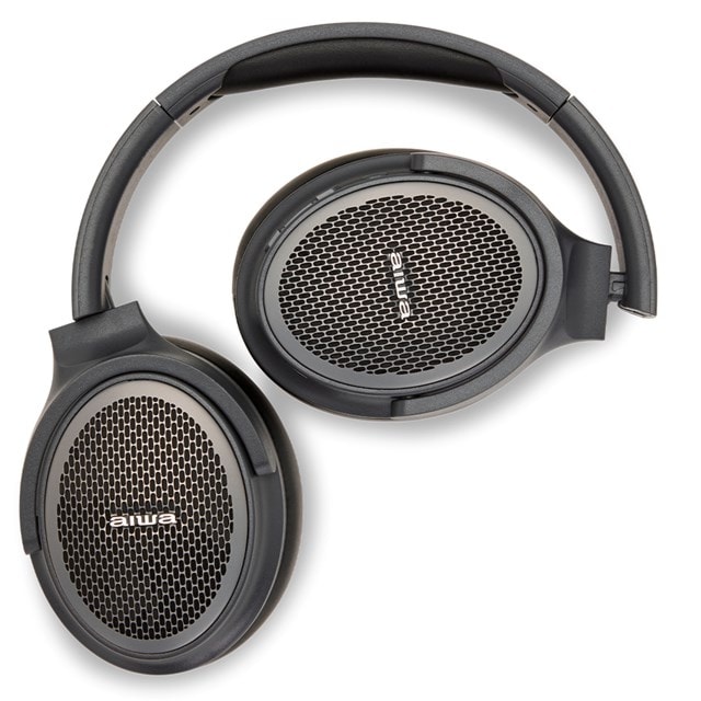 Aiwa HST-250BT Grey Bluetooth Headphones - 10
