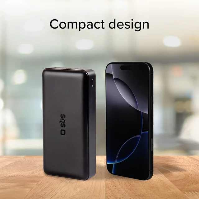 SBS Compact High Density 20,000mAh High-Density Power Bank - 9