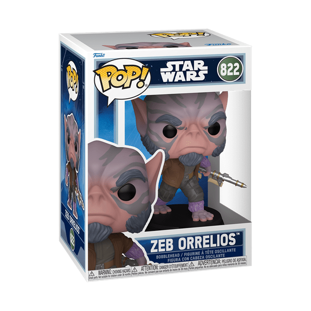 Zeb Orrelios With Bo-Rifle 822 The Mandalorian & Grogu 2026 Funko Pop Vinyl - 2