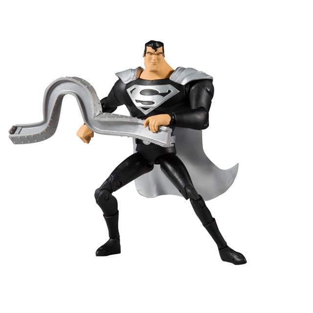 Animated Superman Black Suit DC Multiverse Action Figure - 6