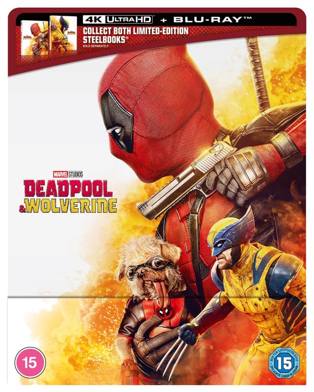 Deadpool & Wolverine Limited Edition 4K Ultra HD Steelbook - 1