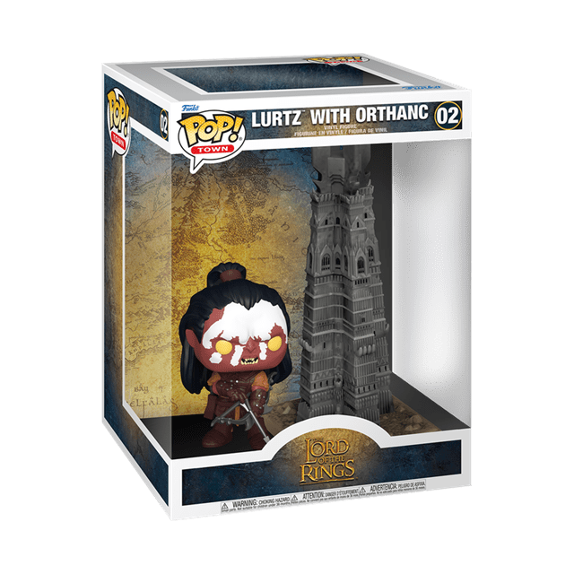 Lurtz With Orthanc 02 Lord Of The Rings Funko Pop Vinyl Town - 2