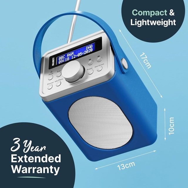 Majority Little Shelford Blue/Grey DAB+/FM Portable Radio - 6