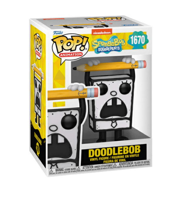 Doodlebob 1670 Spongebob Squarepants 25th Anniversary Funko Pop Vinyl - 2