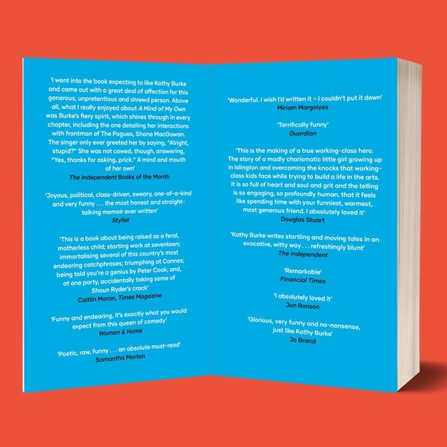 A Mind of My Own Paperback By Kathy Burke - 4