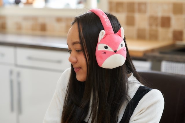 Lazerbuilt Squishmallows Fifi the Fox Plush Bluetooth Headphones - 6