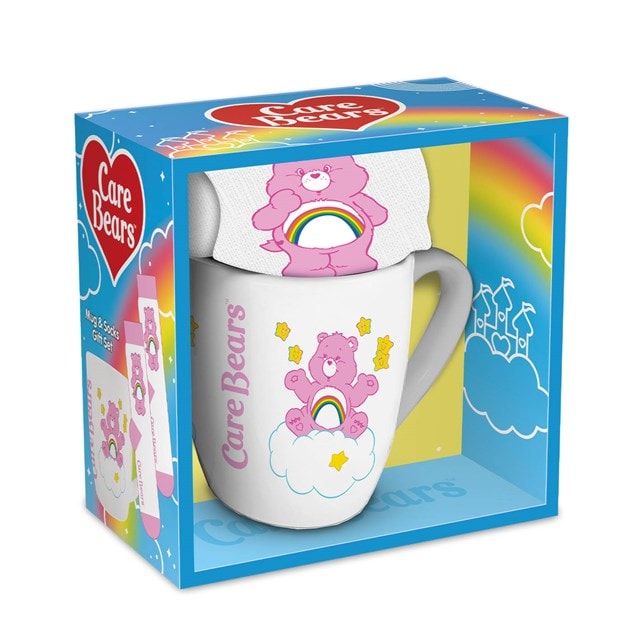 Cheer Bear Care Bears Mug & Sock Set - 1